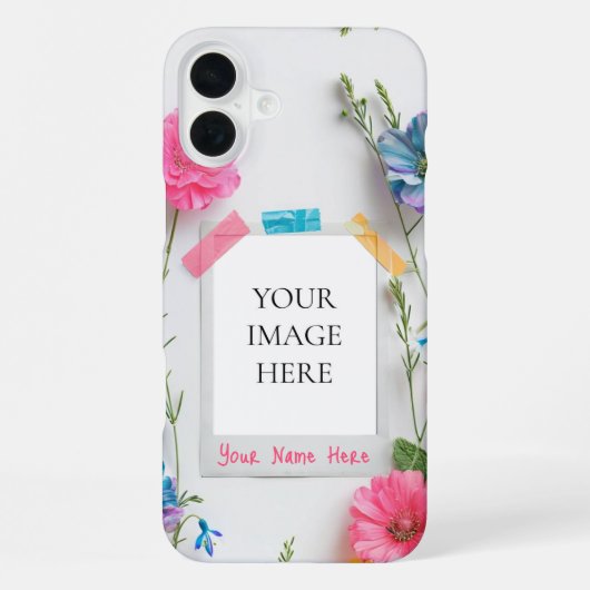 Coque iPhone 16 Plus Instantané du jardin (Verso)