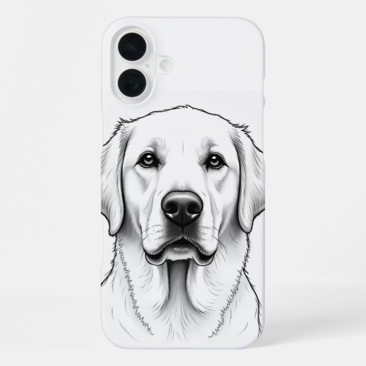 Coque iPhone 16 Plus iPhone 16 Plus Coques - Labrador Retriever (Verso)