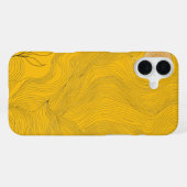Coque iPhone 16 Plus iPhone/coque ipad rayé abstrait simplifié (Verso Horizontal)