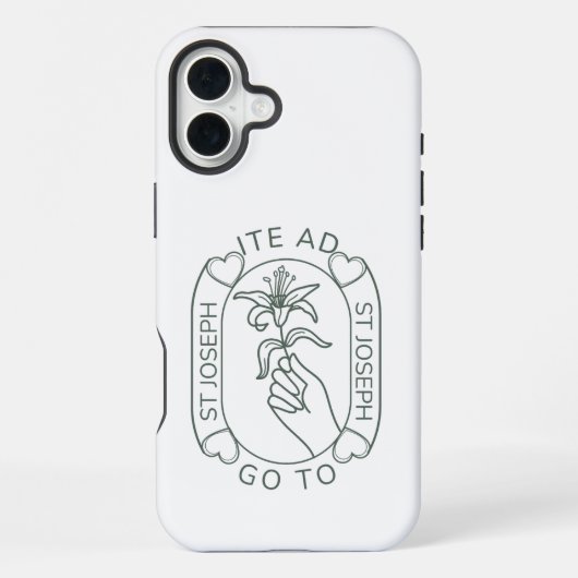 Coque iPhone 16 Plus Ite Ad Joseph (Verso)