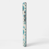 Coque iPhone 16 Plus Jacobean Floral Big Motif Tee sur Crème (Côté gauche)