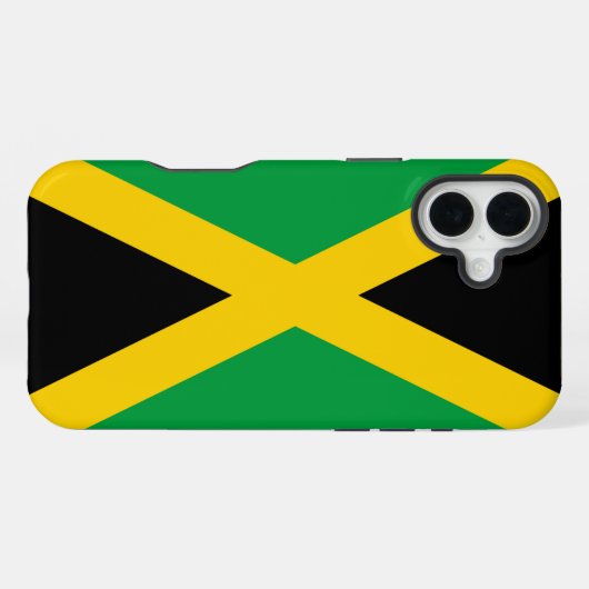 Coque iPhone 16 Plus Jamaïque (Verso Horizontal)