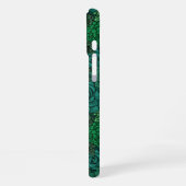 Coque iPhone 16 Plus Jardin de plantes grasses en vert (Côté gauche)