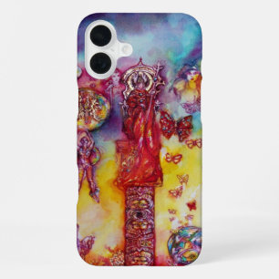COQUE iPhone 16 PLUS JARDIN DES OMBRES PERDUES, FÉES ET PAPILLONS