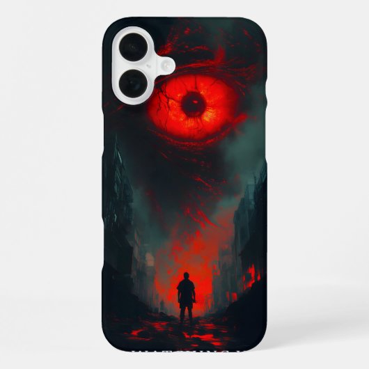 Coque iPhone 16 Plus Je t'observe (Verso)