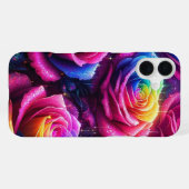 Coque iPhone 16 Plus Joli étui téléphonique Rose (Verso Horizontal)