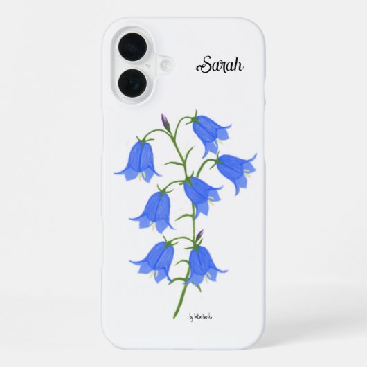 Coque iPhone 16 Plus Jolies jacintes (Verso)