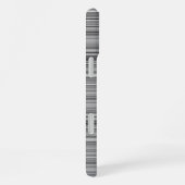 Coque iPhone 16 Plus Jolies rayures grises (Côté droit)