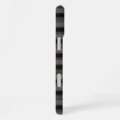 Coque iPhone 16 Plus Jolies rayures rétro modernes (Côté droit)