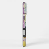 Coque iPhone 16 Plus Kandinsky jaune bleu (Côté droit)