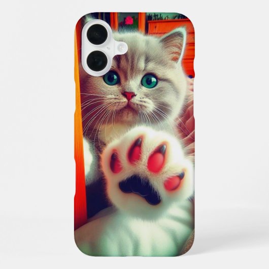 Coque iPhone 16 Plus Kitten (Verso)