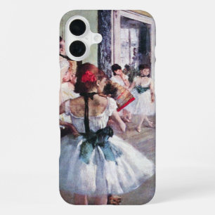 Coque iPhone 16 Plus La Classe de danse par Edgar Degas, Art de ballet