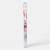 Coque iPhone 16 Plus Lacs de temples Fantasy Sakura (Côté gauche)