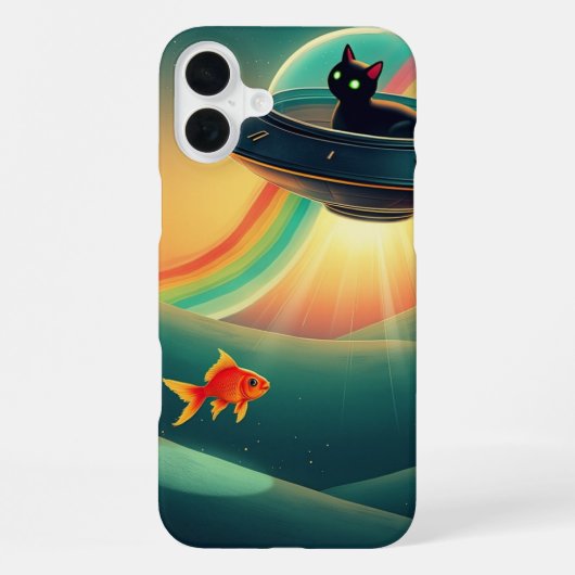 Coque iPhone 16 Plus L'Alien parfait (Verso)