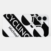Coque iPhone 16 Plus large stripes (Verso Horizontal)