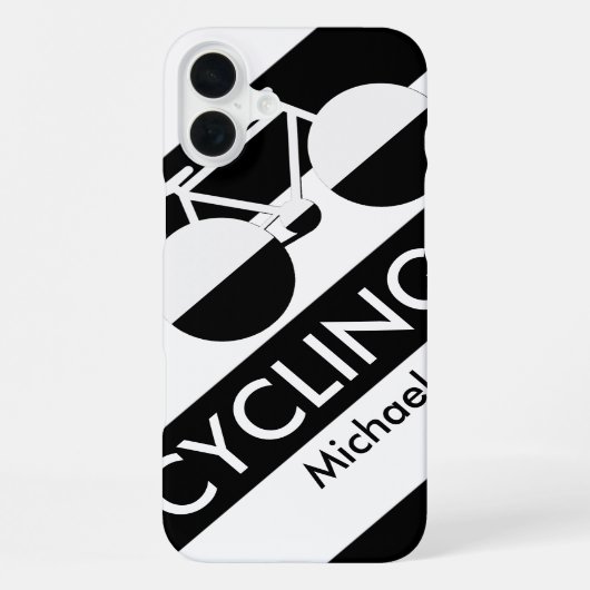 Coque iPhone 16 Plus large stripes (Verso)