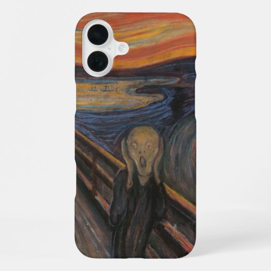 Coque iPhone 16 Plus Le cri (Verso)