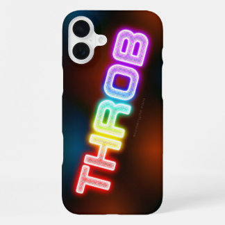 Coque iPhone 16 Plus Le dégradé arc-en-ciel épais de SlipperyJoe's palp