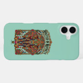 Coque iPhone 16 Plus Le Géant Douce : Conception Artistique de l'Élépha (Verso Horizontal)