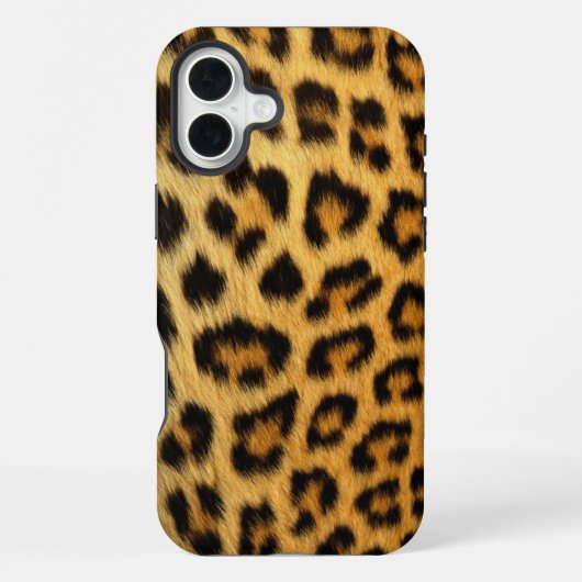 Coque iPhone 16 Plus Leopard (Verso)