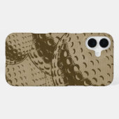 Coque iPhone 16 Plus Les amateurs de golf Rustic Golf Collage (Verso Horizontal)
