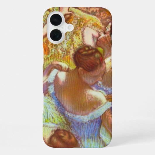 Coque iPhone 16 Plus Les Danseuses bleues d'Edgar Degas (Verso)