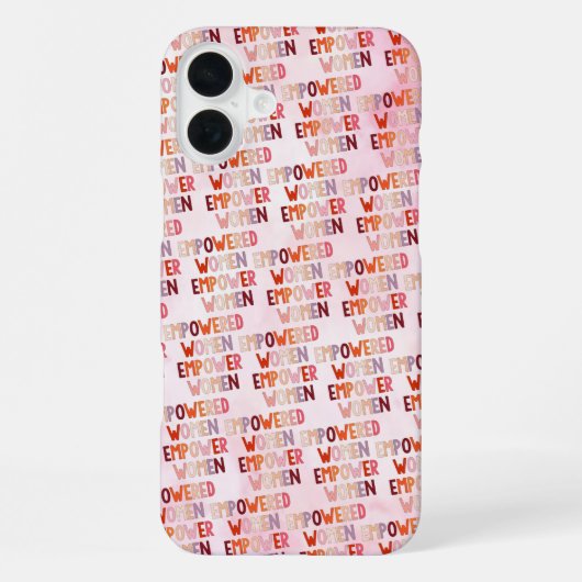 Coque iPhone 16 Plus Les femmes autonomes empoderent les femmes (Verso)