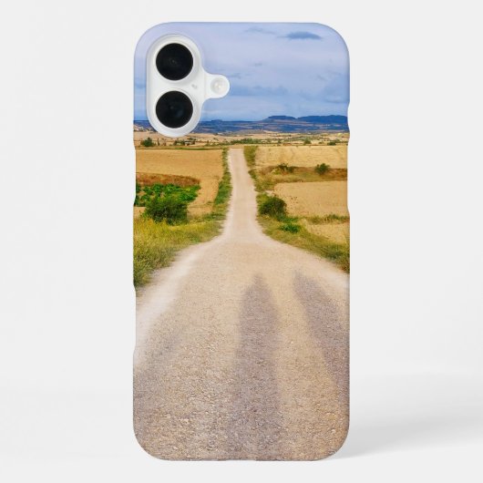 Coque iPhone 16 Plus Les ombres du pèlerin (Verso)
