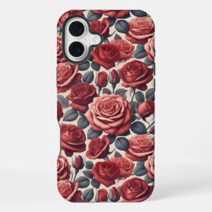 Coque iPhone 16 Plus Les roses sont rouges