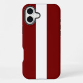Coque iPhone 16 Plus Lettonie (Verso)