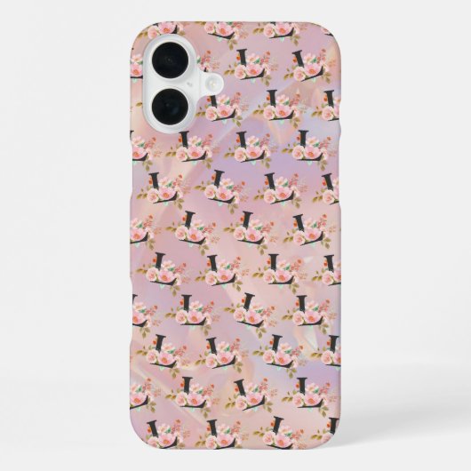 Coque iPhone 16 Plus Lettre L (Verso)