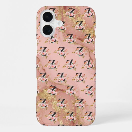 Coque iPhone 16 Plus Lettre Z (Verso)