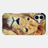 Coque iPhone 16 Plus Lion (Verso Horizontal)