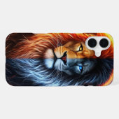 Coque iPhone 16 Plus Lion Design Téléphone (Verso Horizontal)