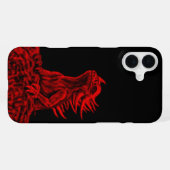Coque iPhone 16 Plus Little red Dragon (Verso Horizontal)