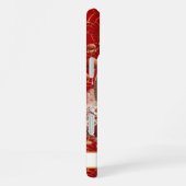 Coque iPhone 16 Plus Lucky Cat With Gold Coins Monogrammed (Côté droit)