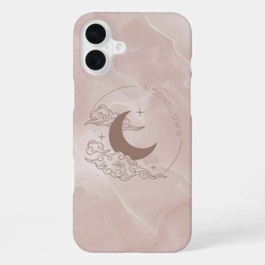 Coque iPhone 16 Plus Lueurs de lune (Verso)