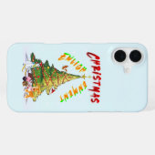 Coque iPhone 16 Plus Lumière de Noël (Verso Horizontal)