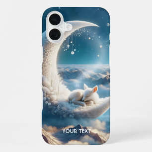 Coque iPhone 16 Plus Lune de cerf bébé fantaisie mignonne