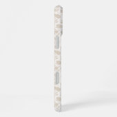 Coque iPhone 16 Plus Luxury Minimal Botanical Pattern (Côté droit)