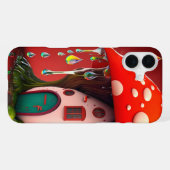 Coque iPhone 16 Plus Maison de champignons (Verso Horizontal)
