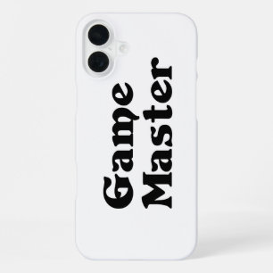 Coque iPhone 16 Plus Maître de jeu