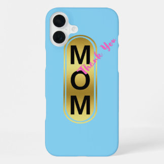 Coque iPhone 16 Plus Maman, Merci !