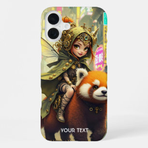 Coque iPhone 16 Plus Manège Fantastique Panda Sauvage Mignon