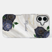 Coque iPhone 16 Plus Marbre Blanc (Verso Horizontal)