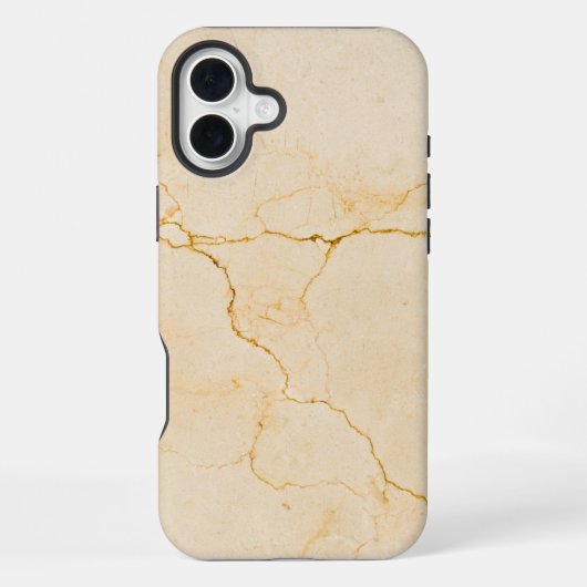 Coque iPhone 16 Plus Marbre blanc (Verso)
