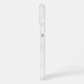 Coque iPhone 16 Plus Marbre Blanc (Côté gauche)