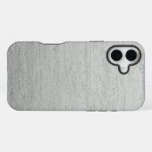Coque iPhone 16 Plus Marbre blanc (Verso Horizontal)