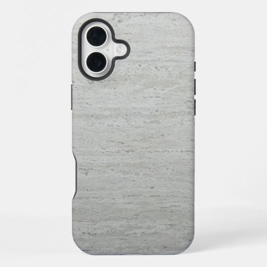 Coque iPhone 16 Plus Marbre blanc (Verso)