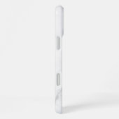 Coque iPhone 16 Plus Marbre Blanc Élégant (Côté droit)